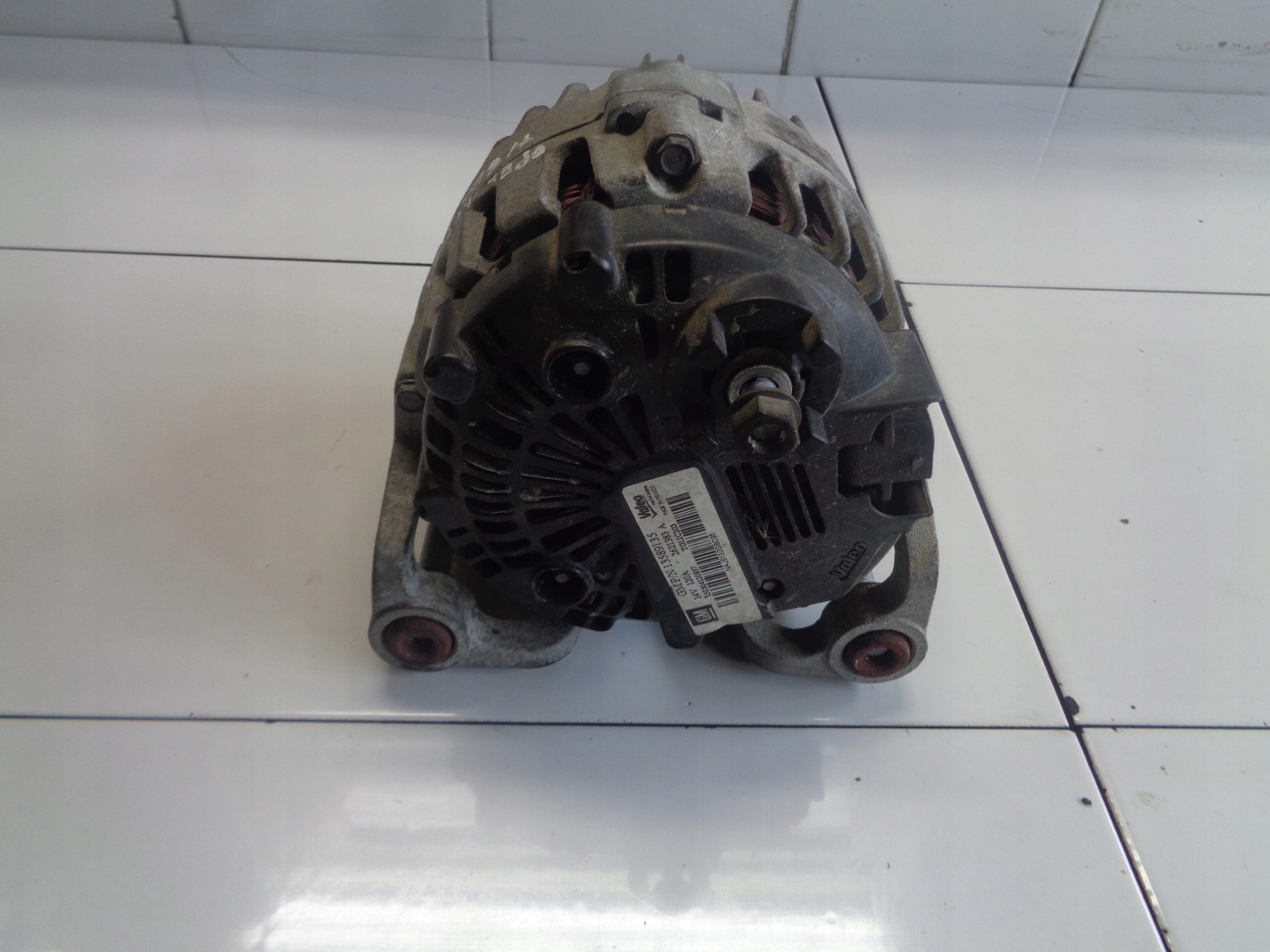 OPEL CORSA E 1.6T B16LER ALTERNATOR 13589135