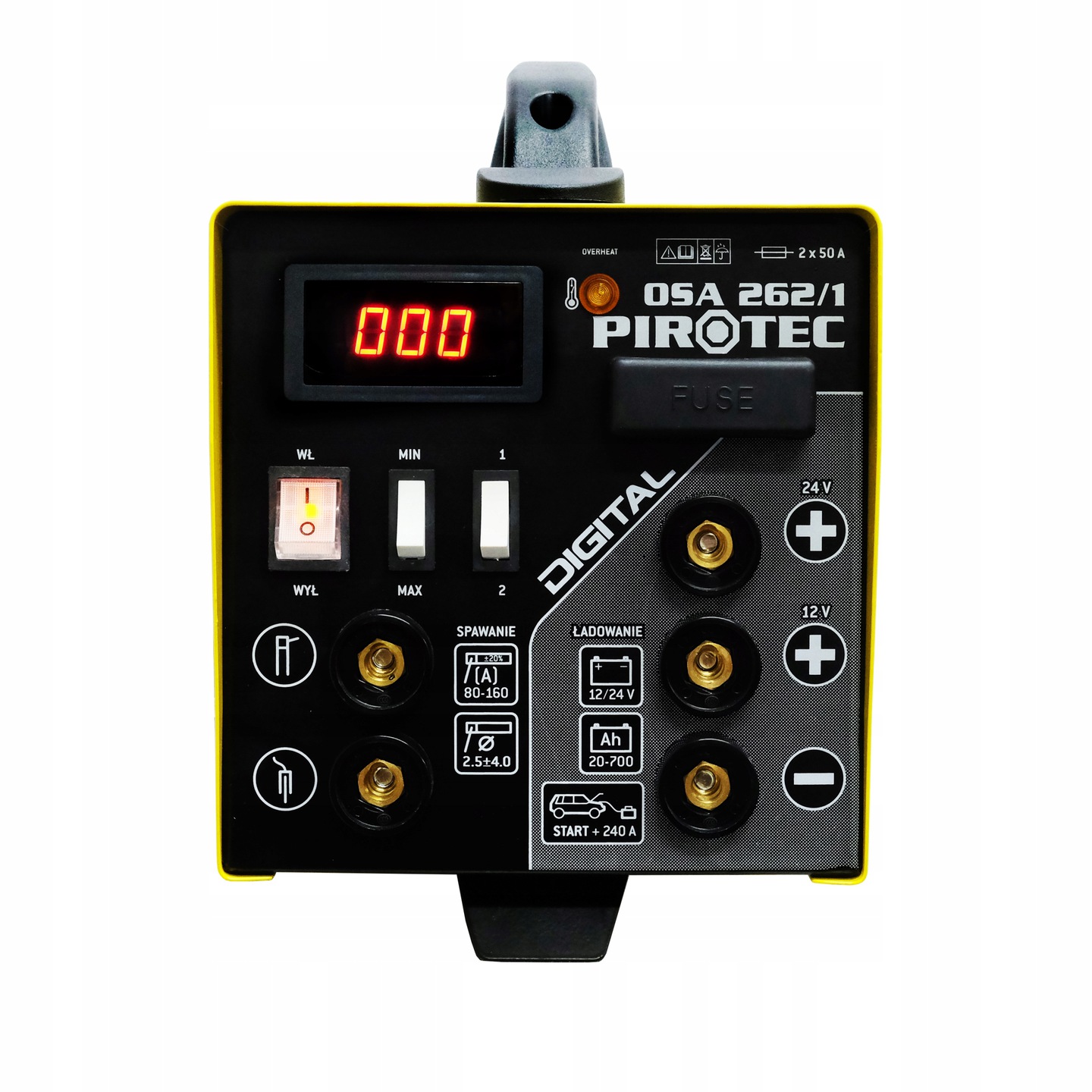 PROSTOWNIK 40A ROZRUCH 240A SPAWARKA MMA 160A Manufacturer Pirotec