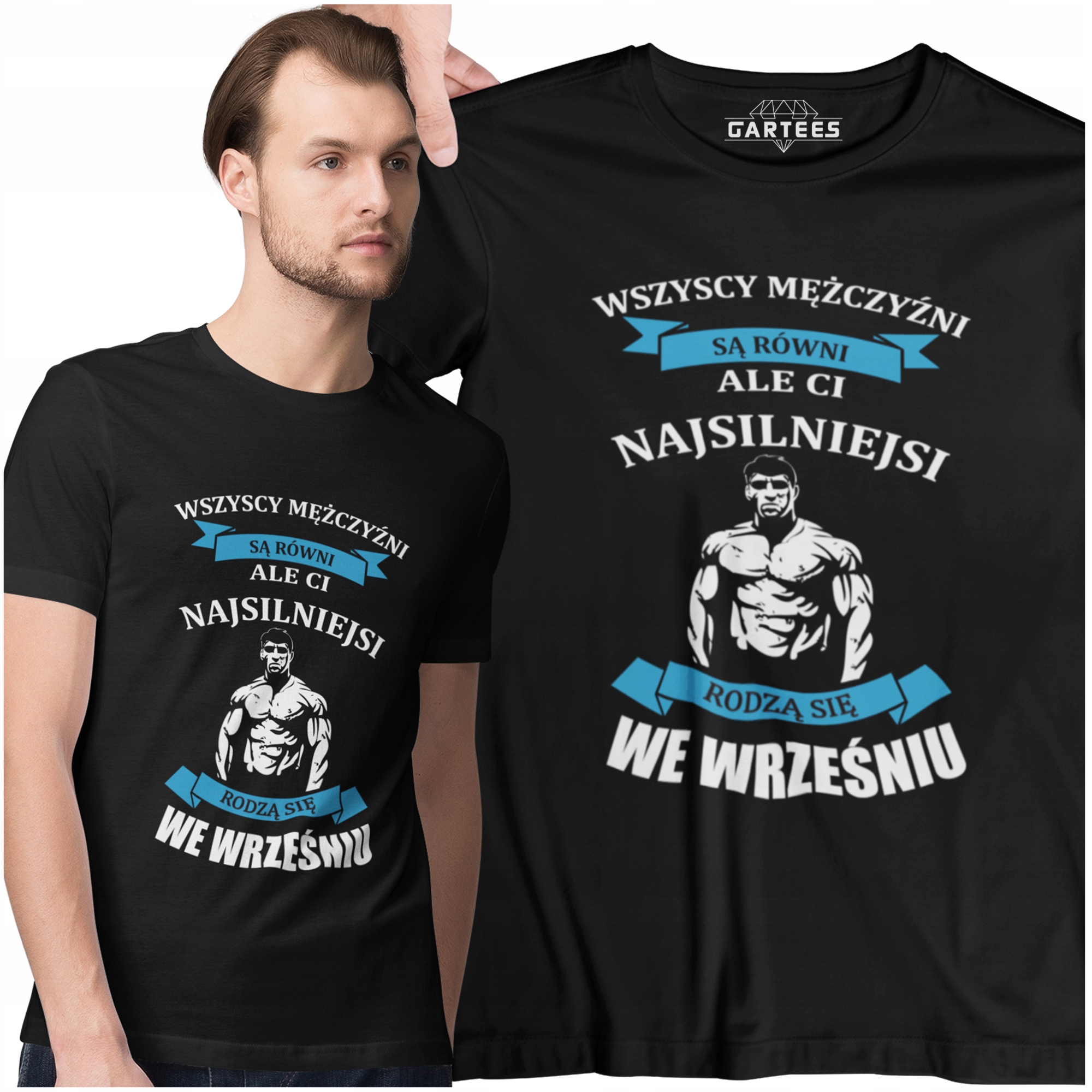 

T-shirt Prezent Najsilniejsi Rodzą Się We Wrześniu