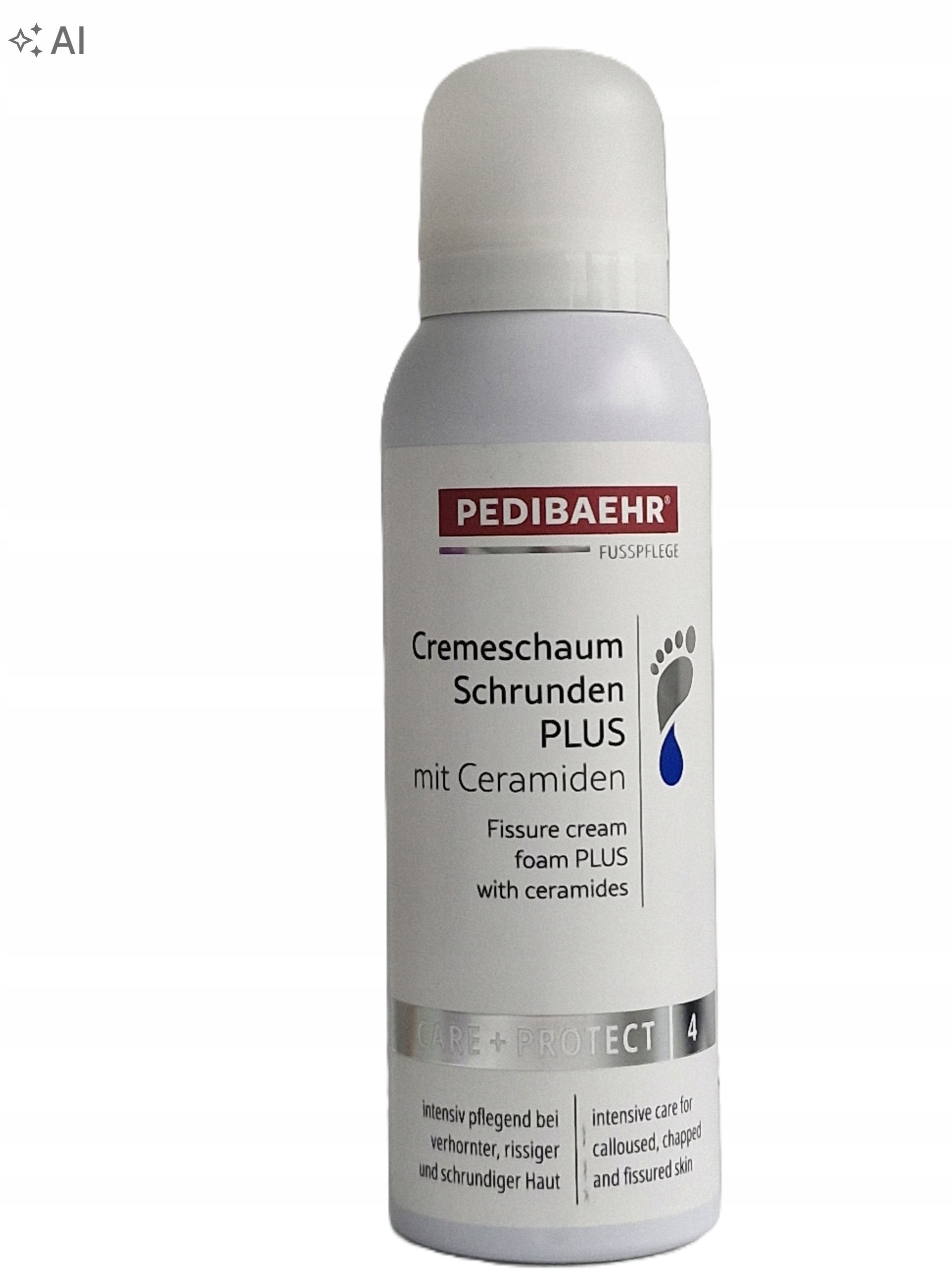 Pedibaehr Krémová pěna Schrundena Plus s ceramidy 125 ml
