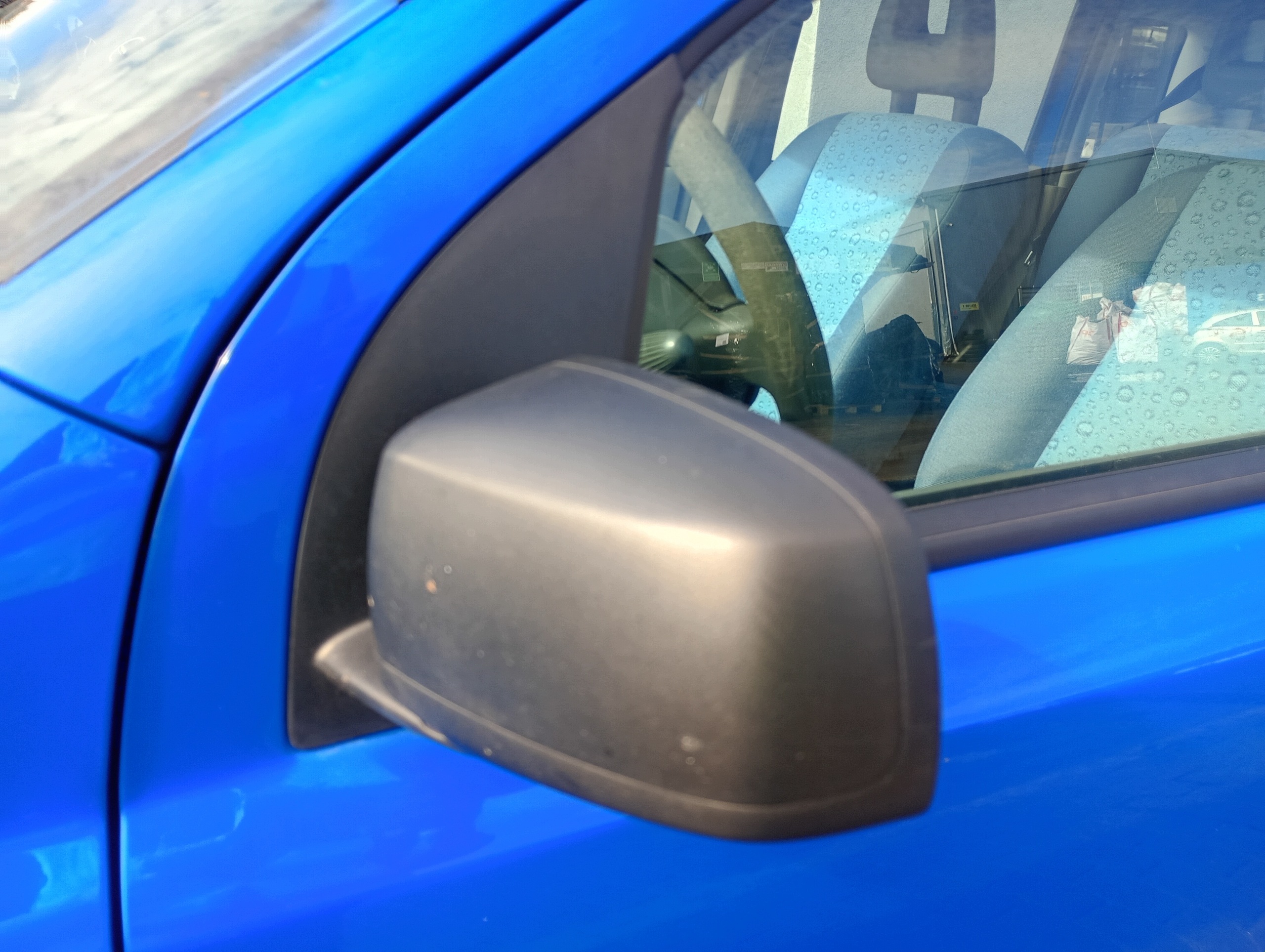 mirror left manually Fiat Panda 2 II 03-09