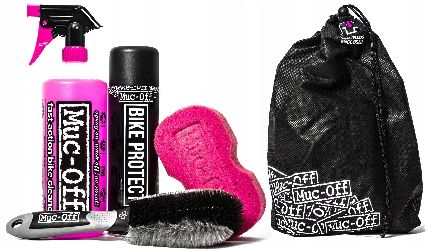 

Muc-off Bike Care Essentials Kit 5 zestaw do mycia