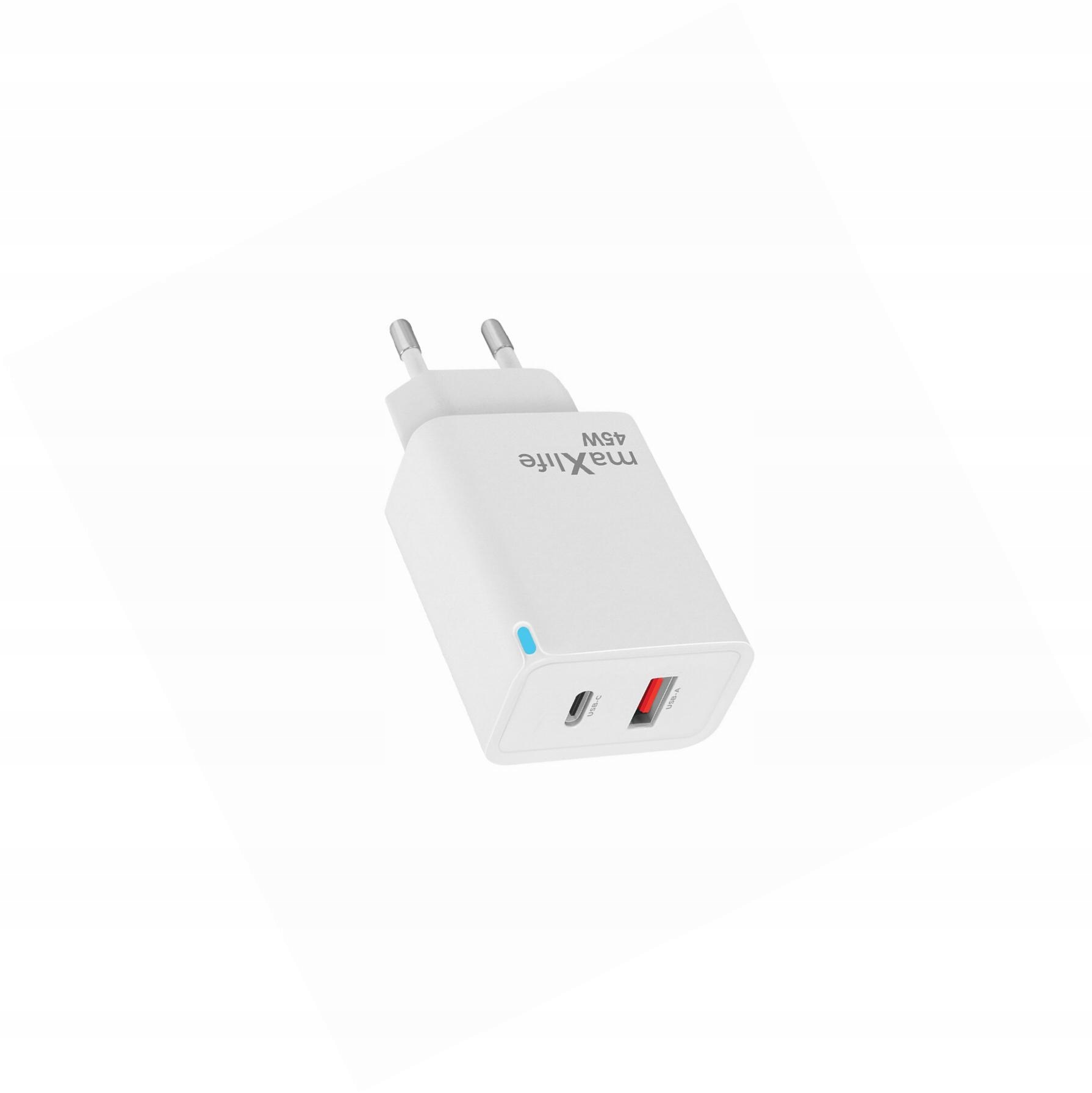 Szybka ładowarka 45W sama kostka 2 wejścia do Xiaomi 12