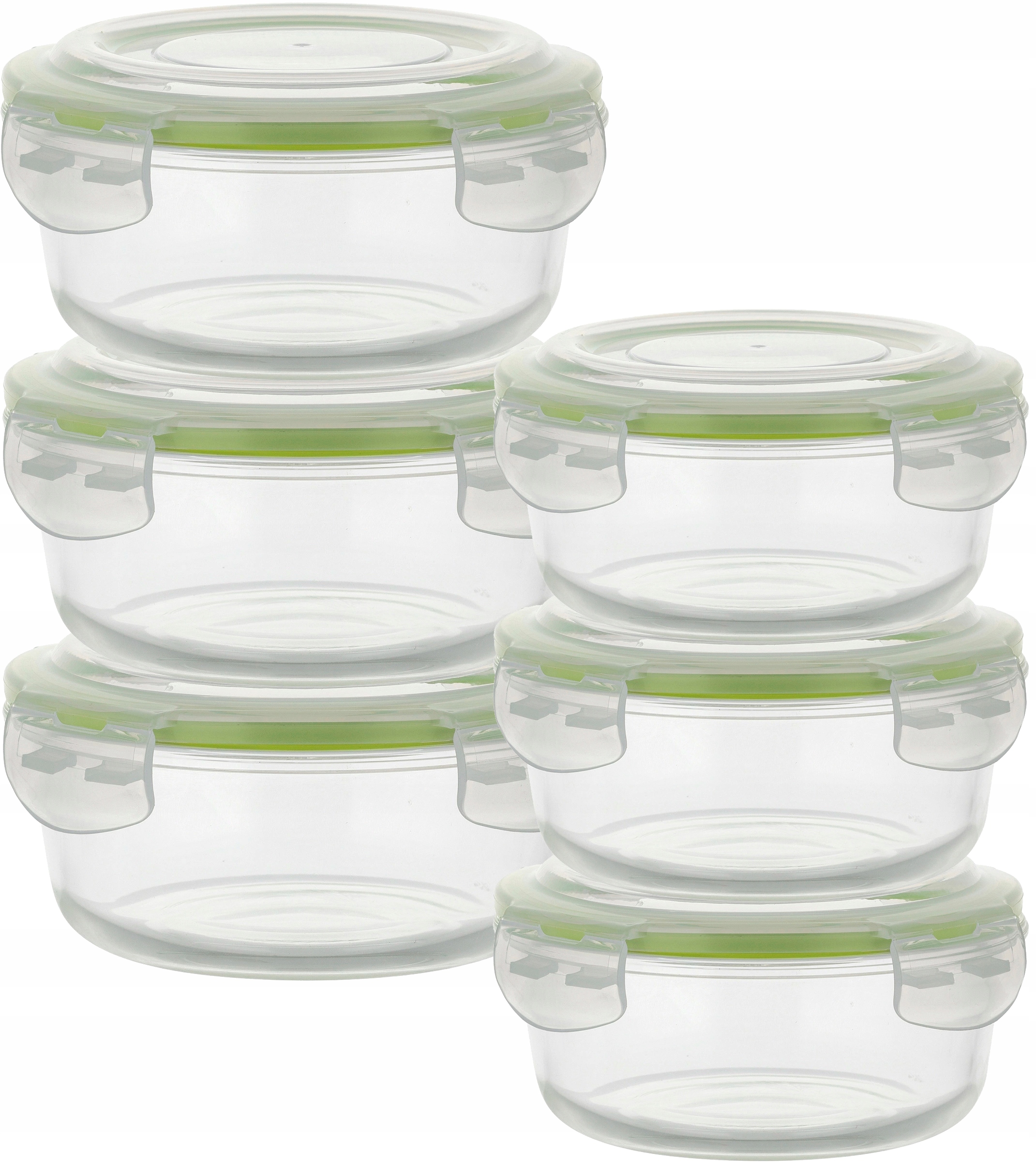 Sada Skleněných Nádob Na Potraviny Lunchbox Snídaňová 3x1750 3x620