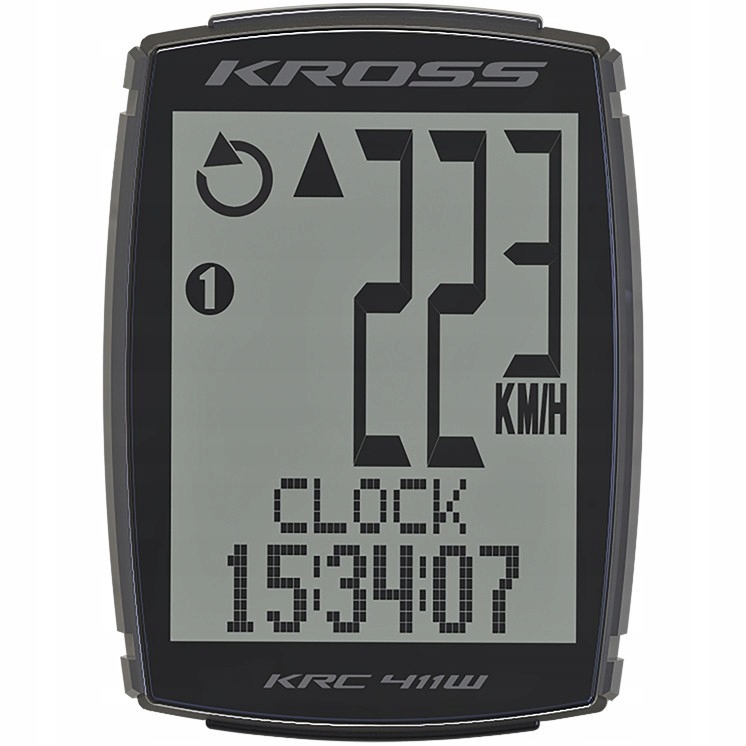 Licznik Rowerowy Kross Krc 411W Bezprzewodowy 11 Funkcji