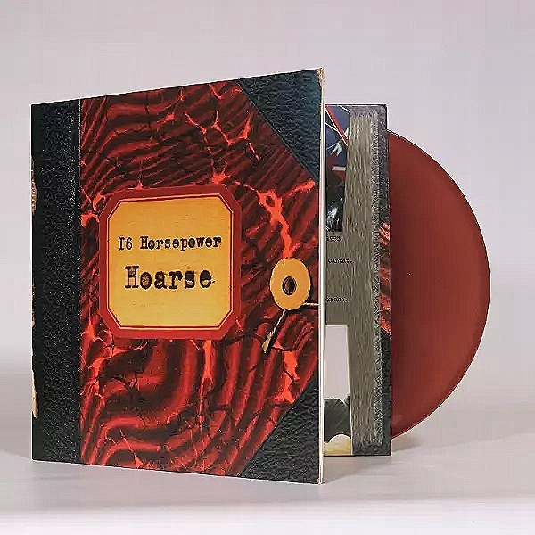 2LP 16 Horsepower: Hoarse Limited Edition Oxblood Red Vinyl Glitterhouse