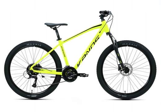 Rower Mtb Kands 27,5 Mercury r17 Żółty Mat Hydraulika w 2026r
