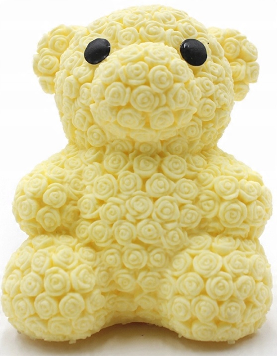 

Squishy Gniotek Silikonowy Antystresowy Miś z Róż