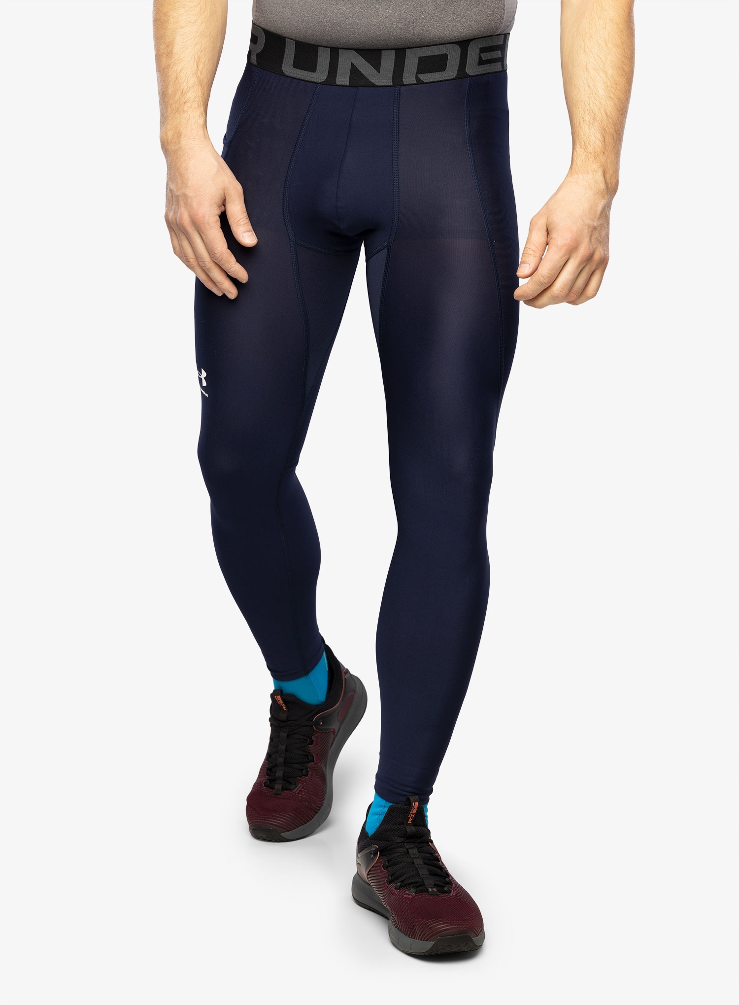 Rychleschnoucí legíny Under Armour Hg Armour Leggings midnight navy S