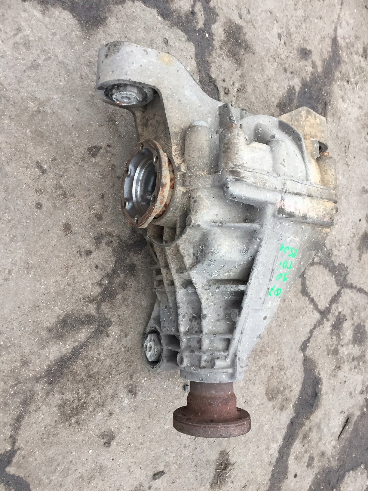 AUDI Q7 4L 3.0 TDI diff differential rear rear part differential