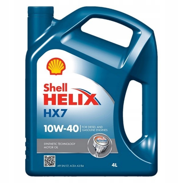 Shell Helix HX7 10W40 olej silnikowy 4L