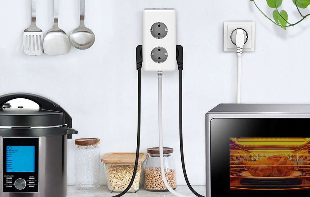 TESSAN LISTWA ZASILAJĄCA TS-306 6X GNIAZDA AC 3X PORT USB PRZEDŁUŻACZ 2M Marka Inna