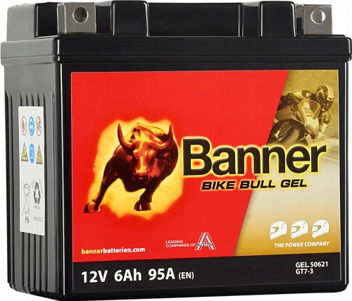 

Akumulator Banner Bike Bull Gel 12V 6Ah GT7-3