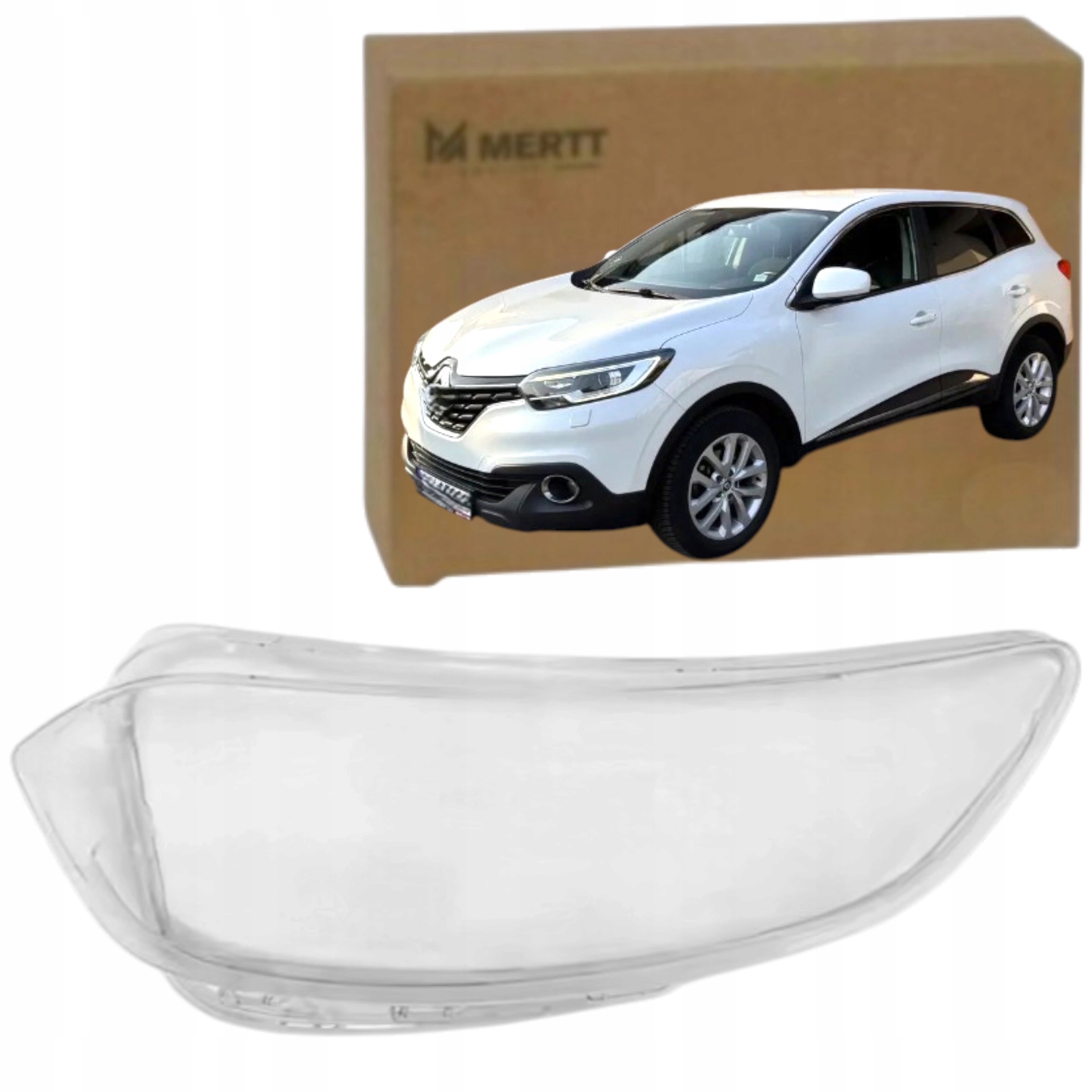 Levé Sklo Sklo Předního Světla Renault Kadjar 2016-2018