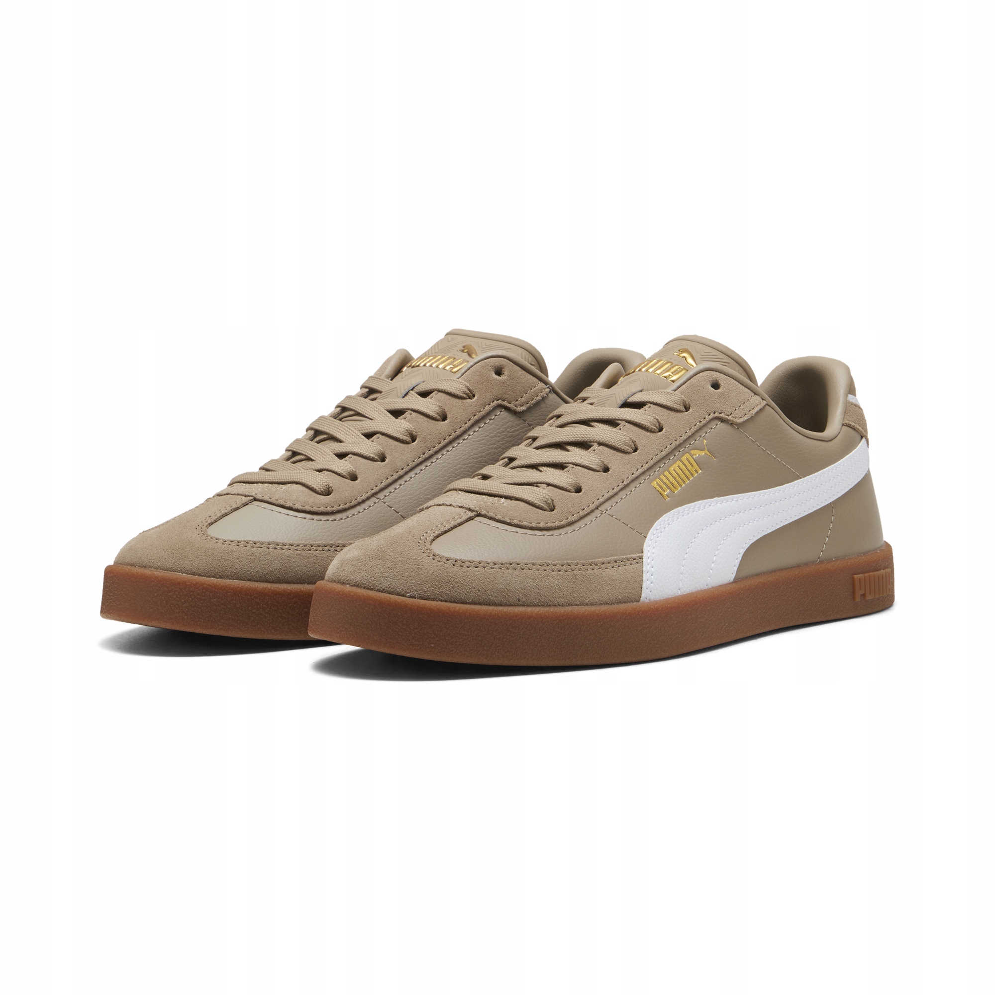 Pánské sportovní boty Puma Club II Era 39744735 béžové pohodlné lehké 44