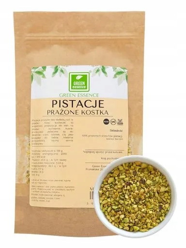 2x Pistáciová posypka pistácie pražené kostka 100 g