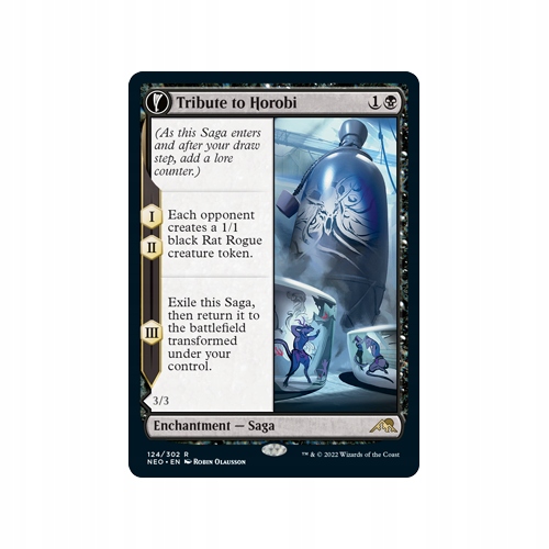 Mtg Tribute to Horobi (Rare)