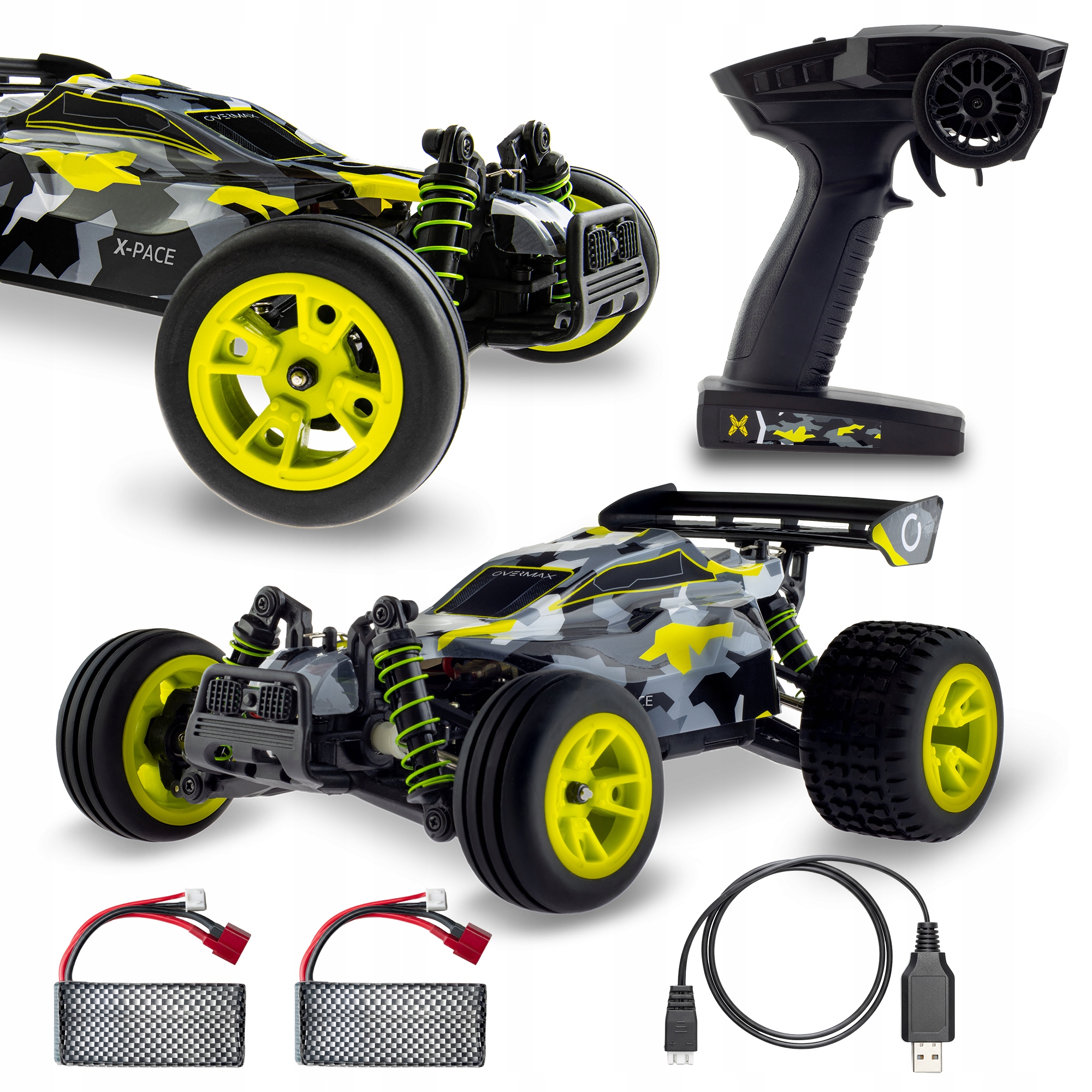 Auto na dálkové ovládání Velké 4x4 Terénní 100 m 1:18 Dárek pro dítě