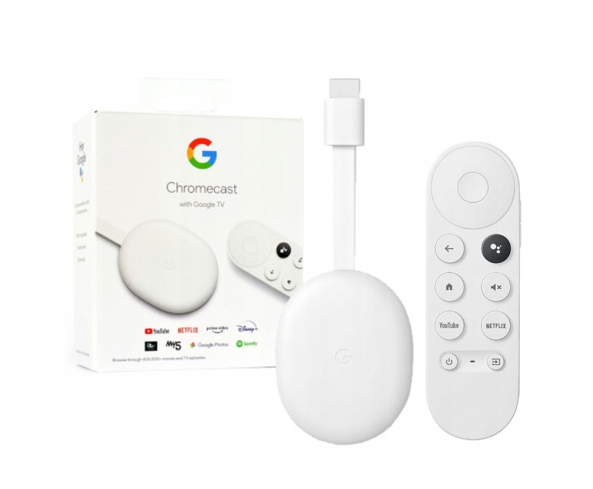 

Odtwarzacz multimedialny Google Chromecast 4.0 Hd