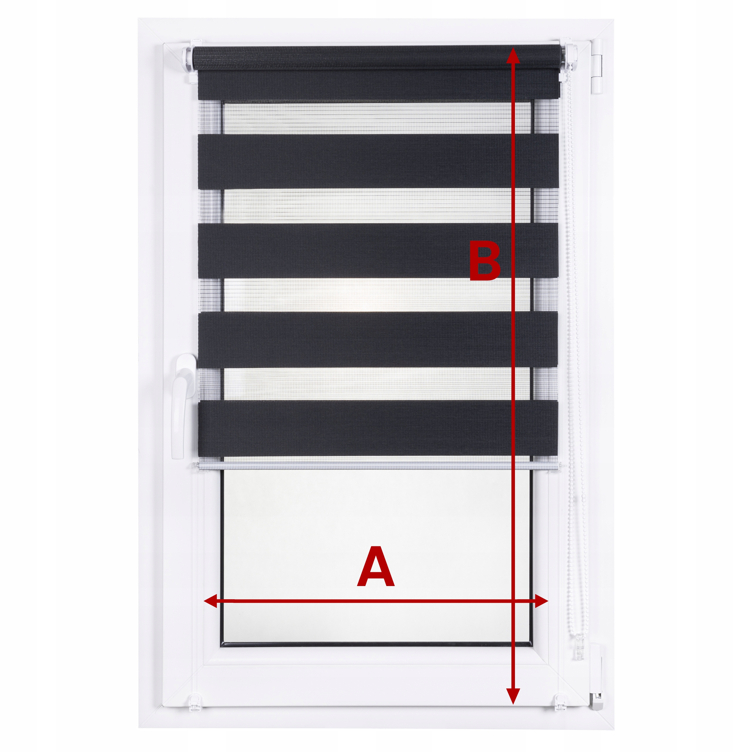 Roleta Dzień Noc na wymiar z napinaczem 51x215 cm Marka inna marka
