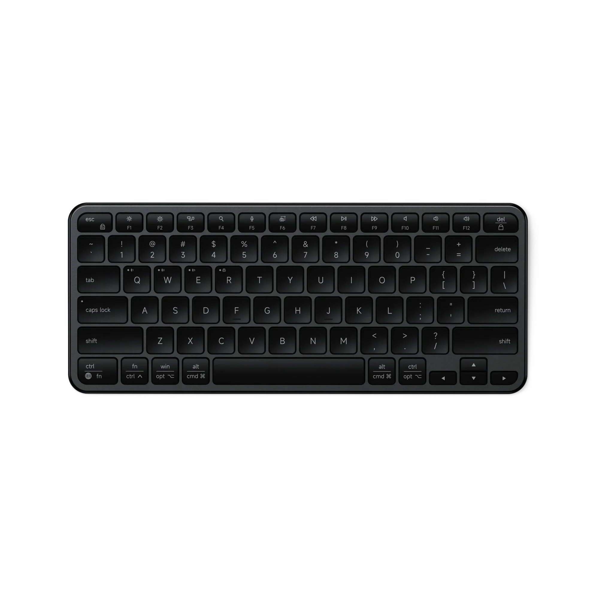 Klávesnice Satechi Slim EX1 Bluetooth bezdrátová Mac Win Usb-c