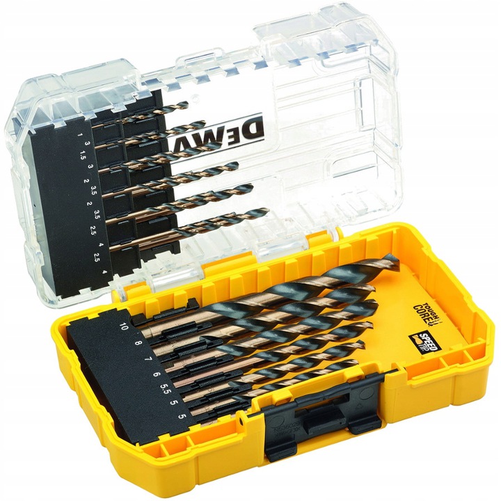 Sada vrtáků do kovu DeWALT DT70728-QZ BlackGold 19 ks 1-10 mm