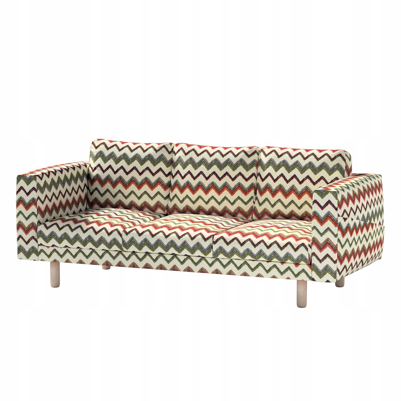 Poťah na 3-miestnu pohovku Norsborg Ikea, zelený