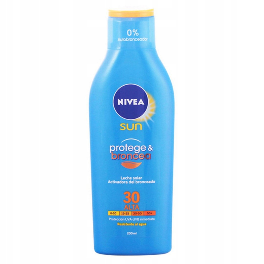 Balzám na opalování Protege & Broncea Nivea Spf 30 (200 ml) 30 (200 ml)