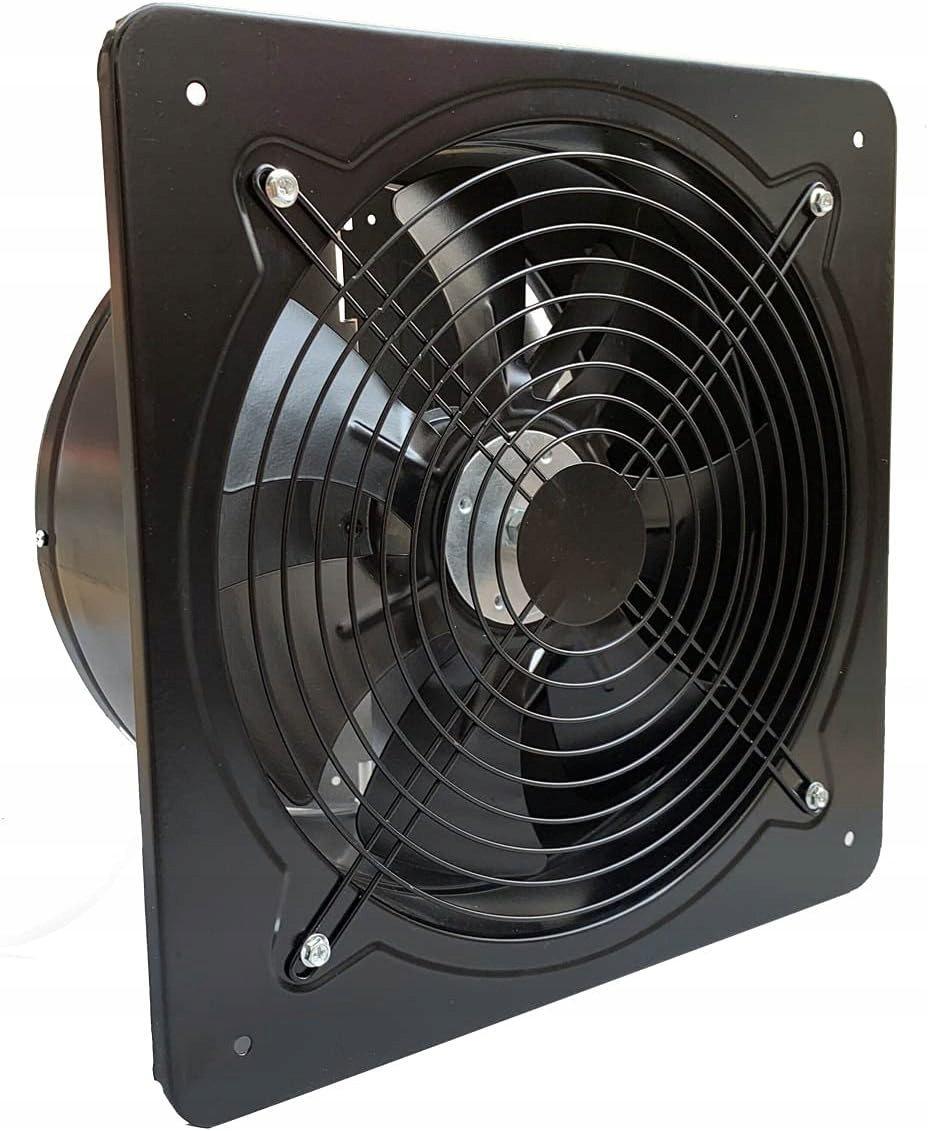 Axiálny Ventilátor Ecutee 120 W, Odsávací Ventilátor 300 MM, Kovový