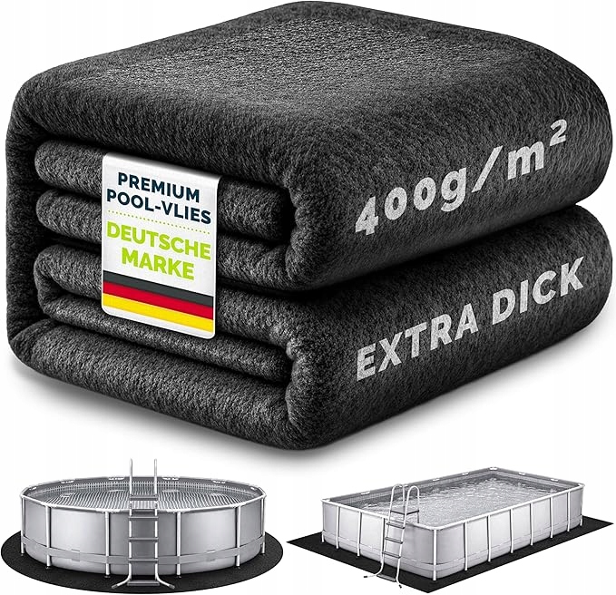 Podložka pod bazén, podložka tillvex Premium, obdélníková, 430 x 230 cm, 400 g/m²