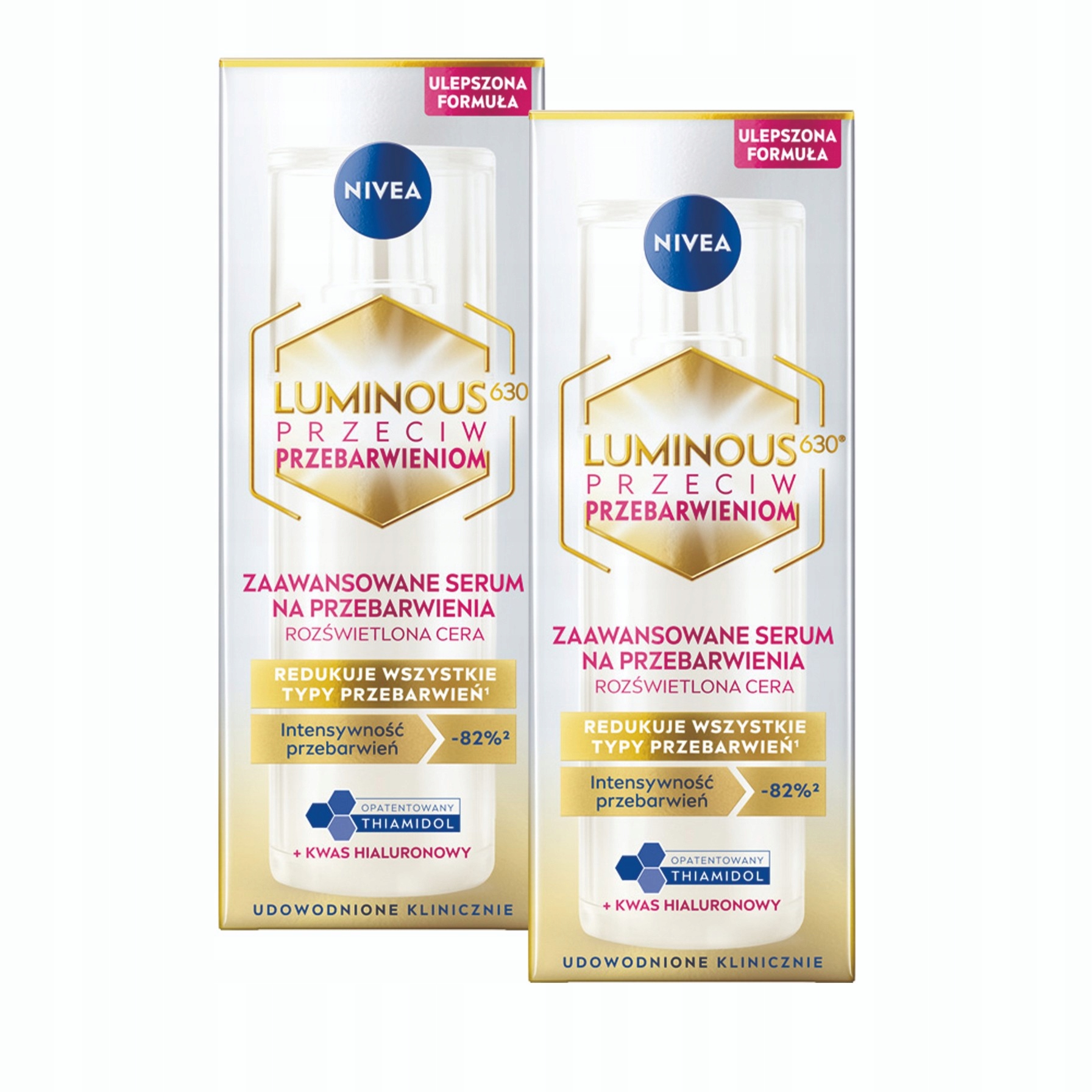 2 x Nivea Pokročilé sérum Cellular Luminous630 Kúra proti pigmentovým skvrnám