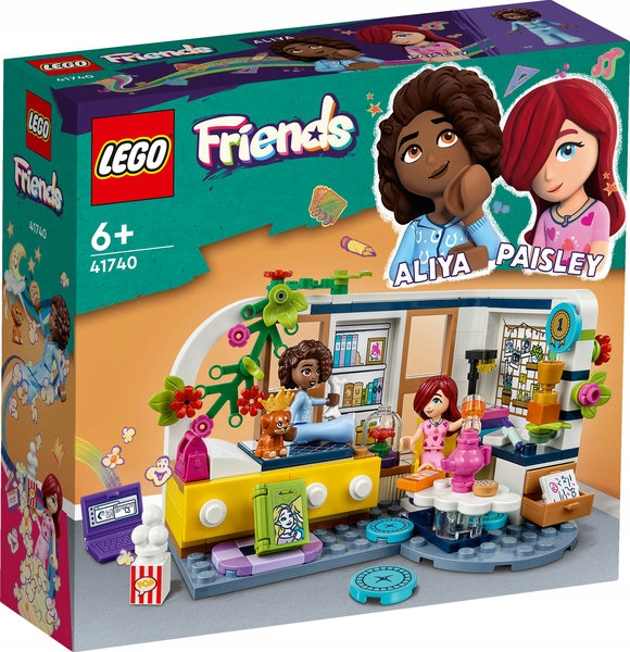 Klocki Zestaw LEGO FRIENDS 41740 Pokój Aliyi