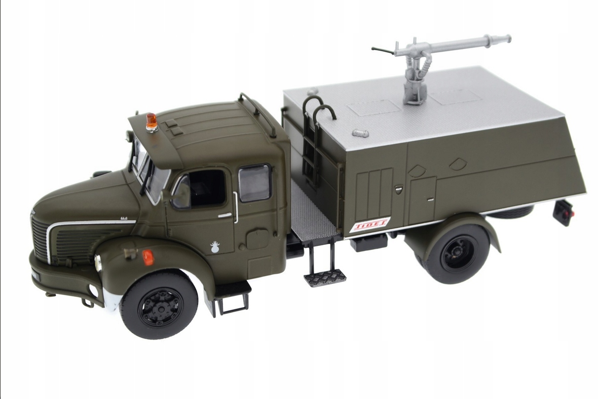 Vojenská Hasiči Berliet Sides Glc 28 1:43 Direkt Collections #4