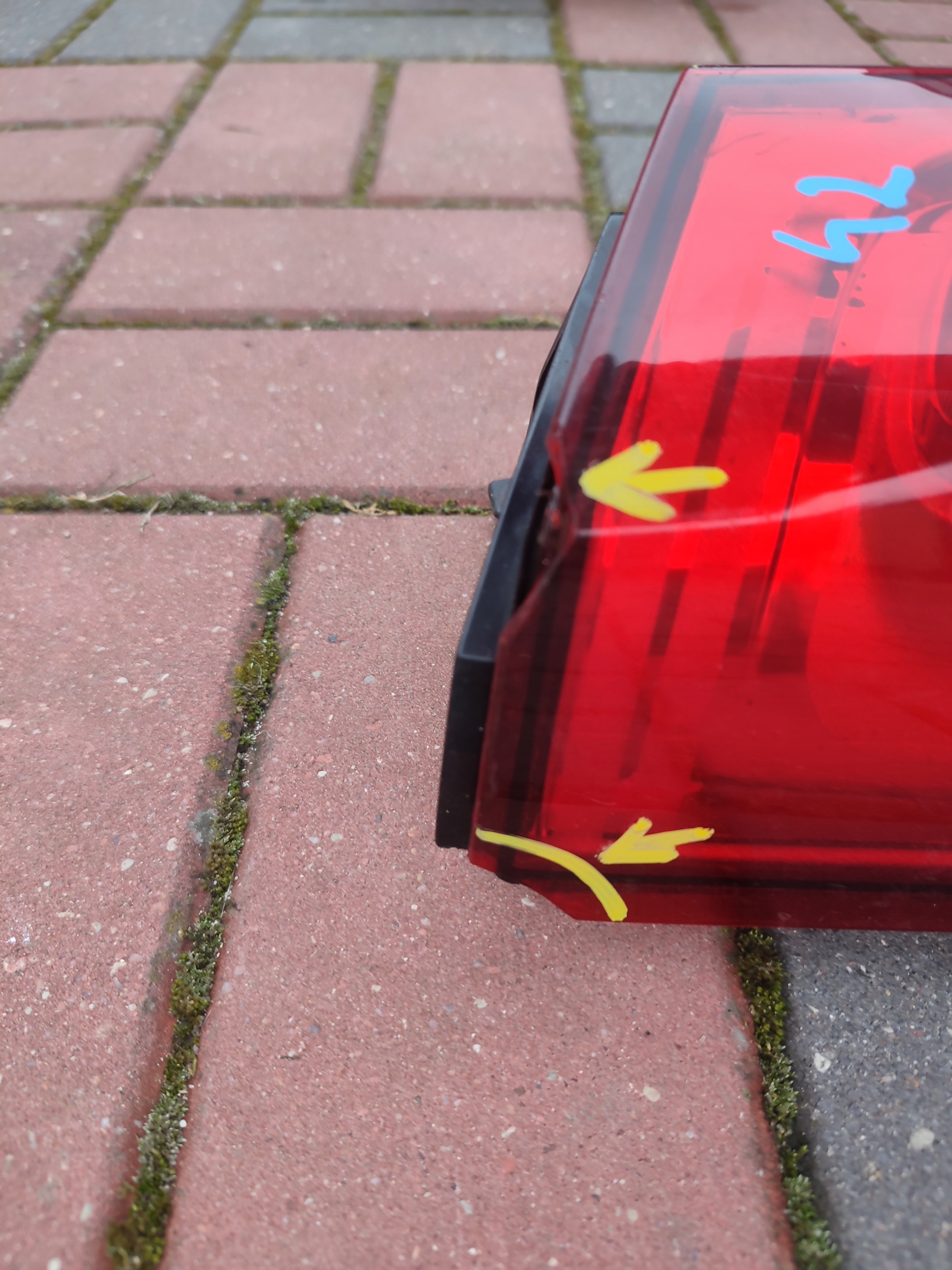 light left rear part mercedes w415 citan