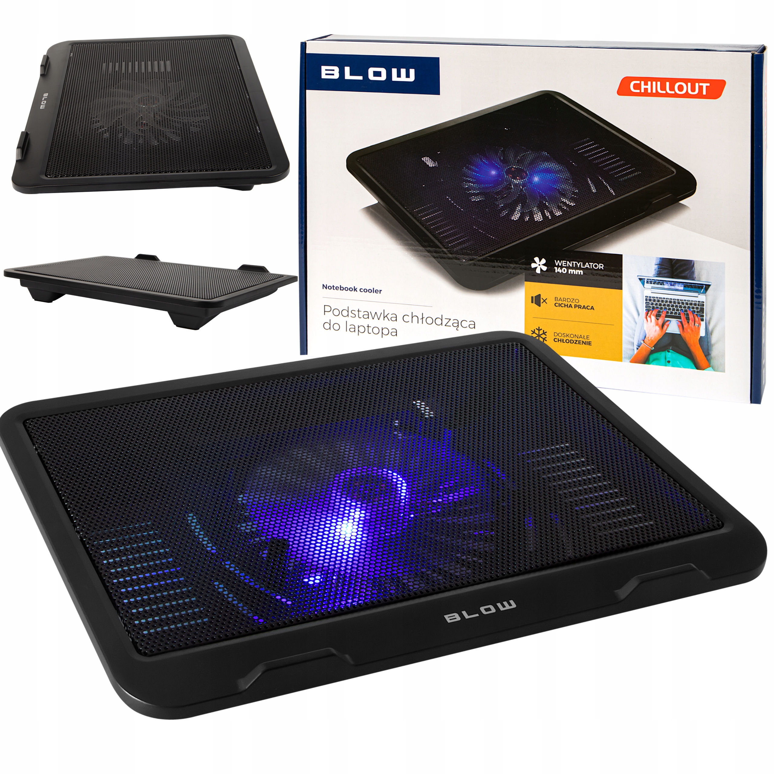 Cooler Master Podstawka Chłodząca Notepal U3 Plus - Niska