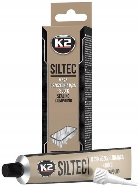 

K2 Siltec Silikon Masa Uszczelniająca Grafit 90G