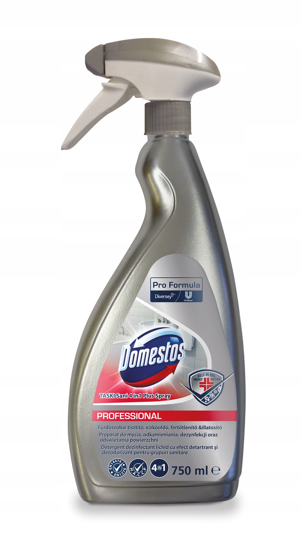 

Domestos Pro Formula 4in1 Washroom Spray 750 ml