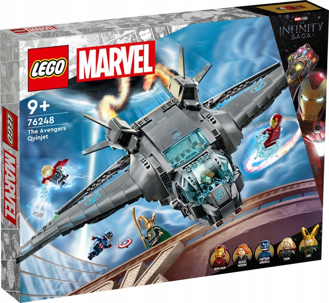 Lego 76248 Heroes Marvel Quinjet Avengers