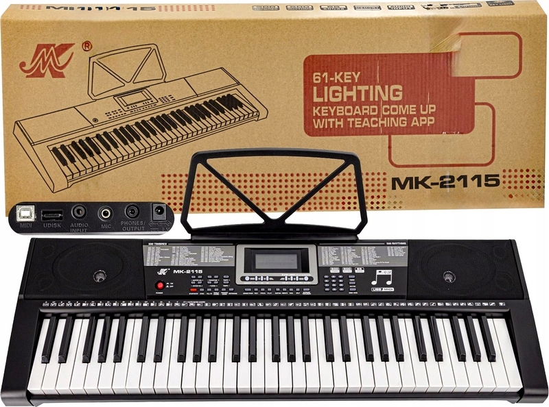 KEYBOARD ELEKTRONICZNY ORGANY PROFESJONALNY INSTRUMENT 61kl
