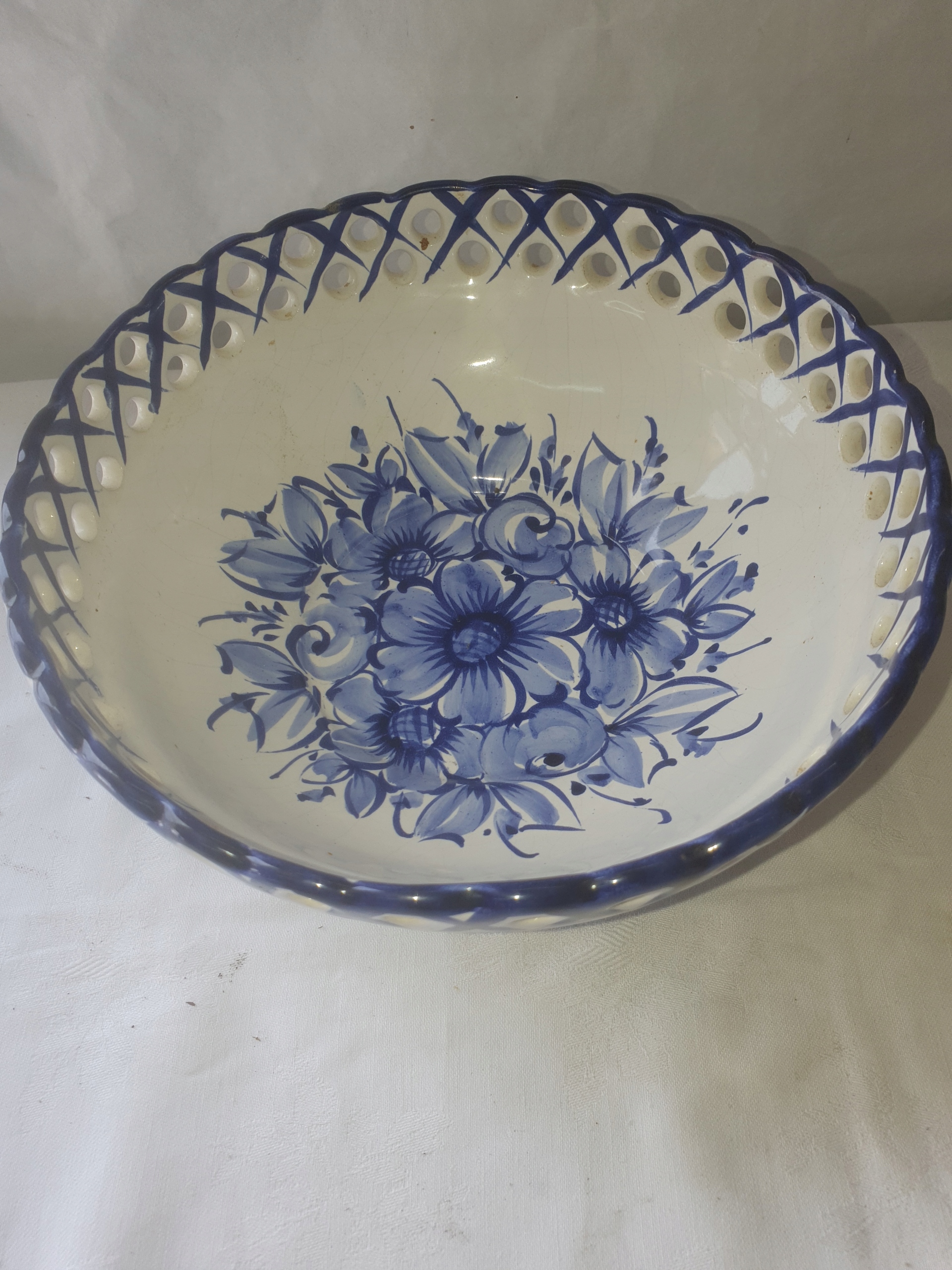 Półmisek ceramiczny ręcznie malowany