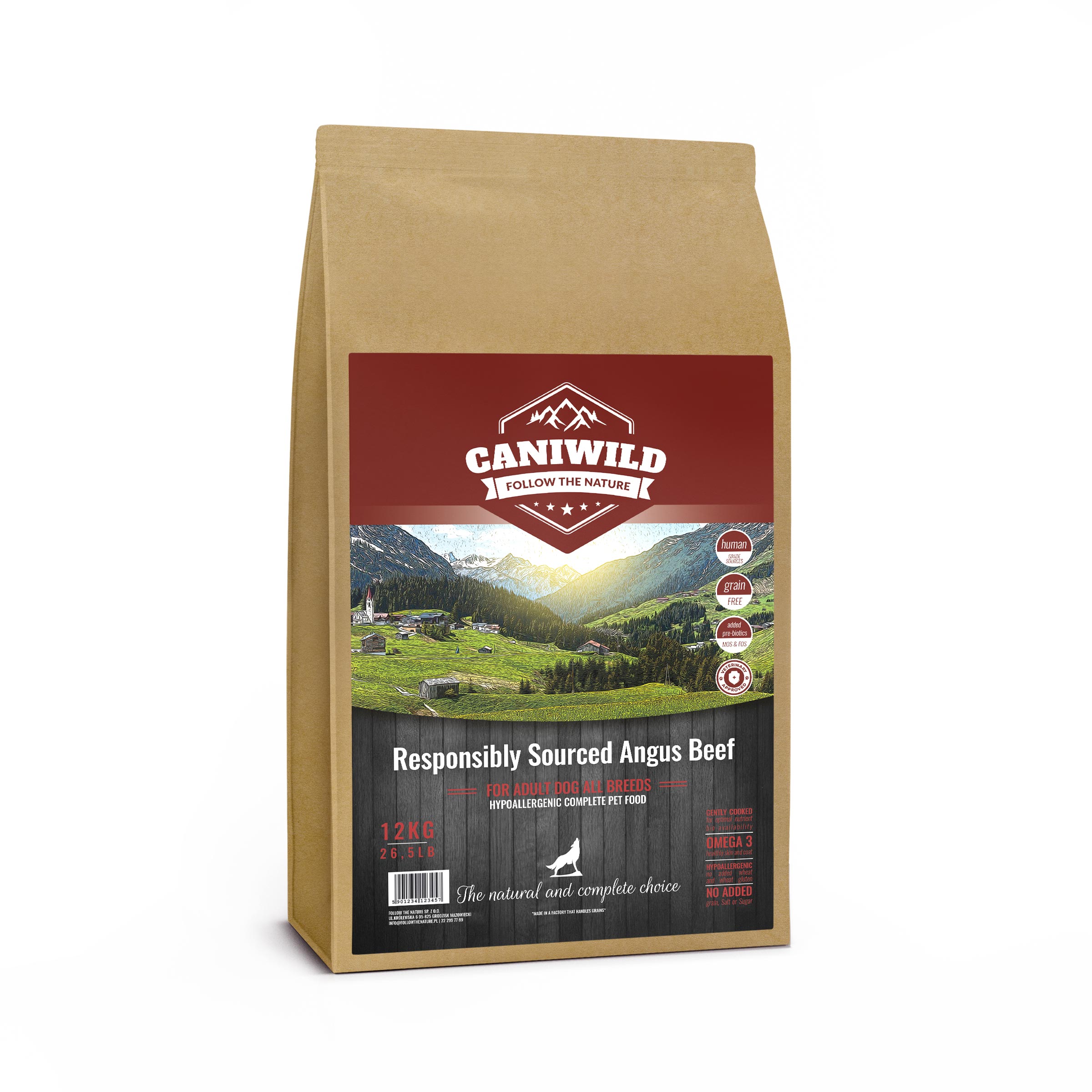 Caniwild Adult Aberdeen Angus Beef 12KG