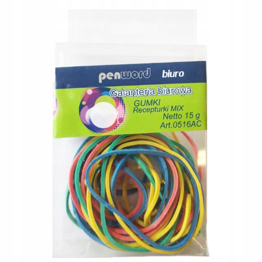 Penword gumki recepturki mix kol. 15g EAN (GTIN) 5901812785121