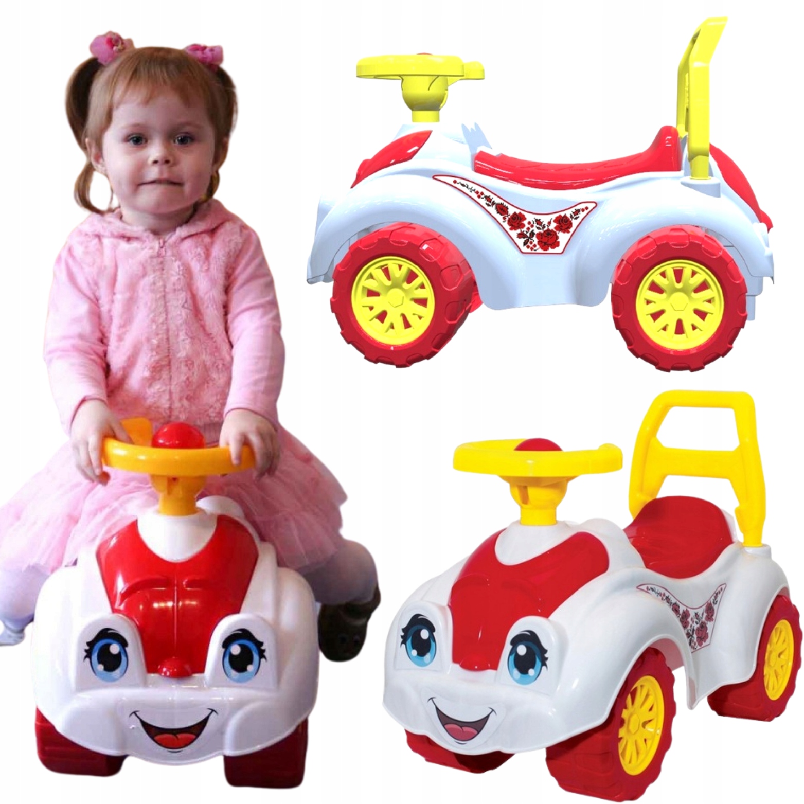 Autko Jeździk dla Dzieci Pchacz Technok