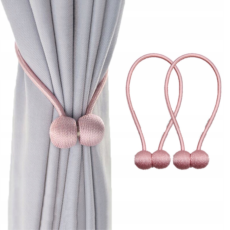 2x ПРЯЖКА ЗАКОЛКА ДЛЯ ШТОР ШТОРЫ НА МАГНИТ, делаем прически