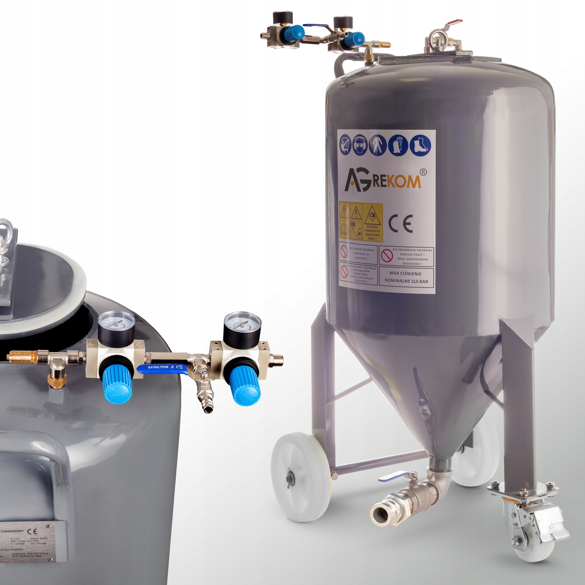 AGREGAT Z KOMPRESOREM DO MALOWANIA TYNKOWANIA OPRYSKÓW kompresor olejowy Marka Torpeda