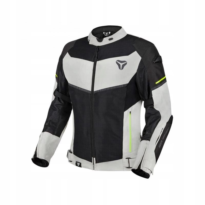Textilná motocyklová bunda Seca Stream Evo Grey sivá Darčeky