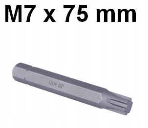 Bit 10mm RIBE M7 x 75mm D10R75M07A Jonnesway