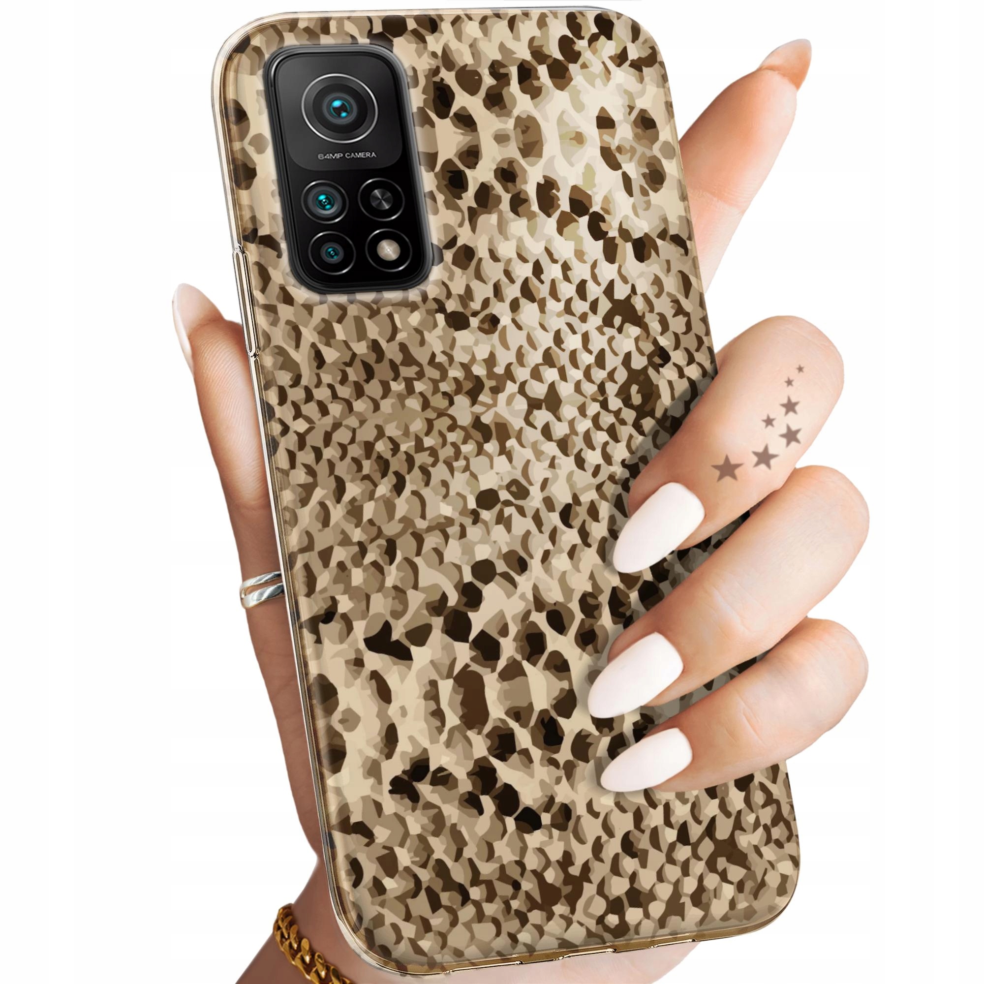 Etui Do Xiaomi MI 10T Pro 5G Wąż Skóra Węża Snake Obudowa Pokrowiec