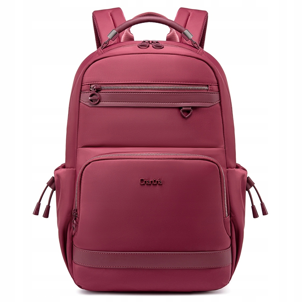 Plecak damski Chantria CB00954 na laptopa 15,6 dwukomorowy czerwone