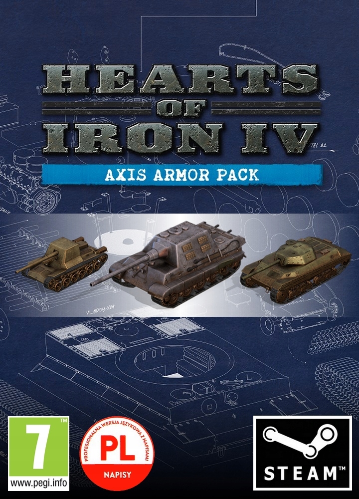 Hearts of iron iv axis armor pack pc ключ steam в Украине купить из